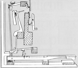 Meccanica a "piramide" di Friederici, 1745. Clicca per ingrandire